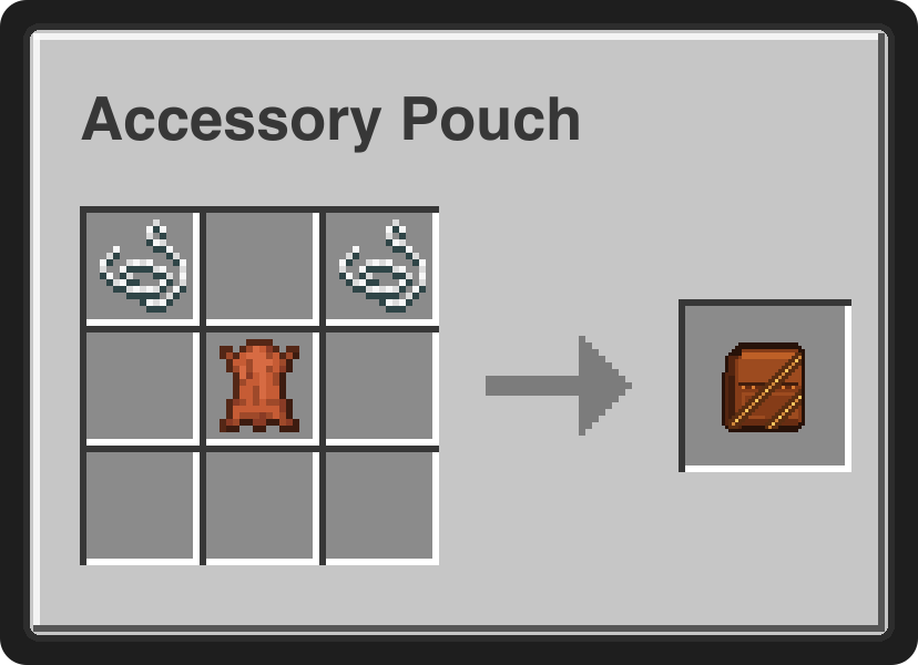 Accessory Pouch recipe