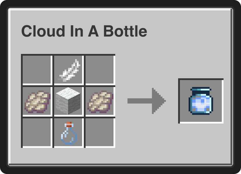 Cloud In A Bottle recipe