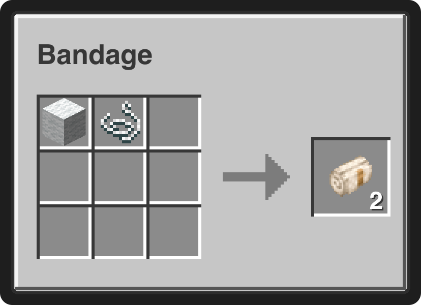 Bandage recipe