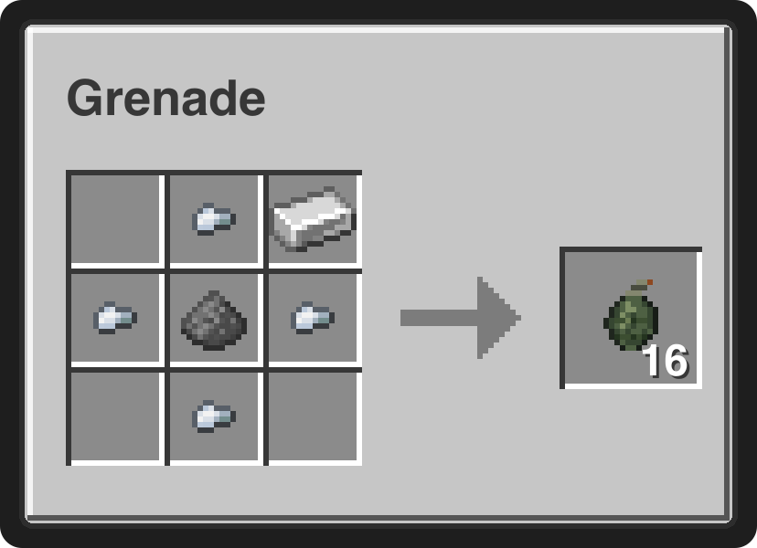 Grenade recipe