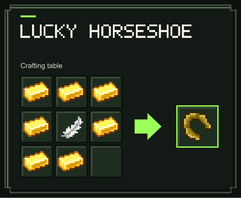 Lucky Horseshoe recipe