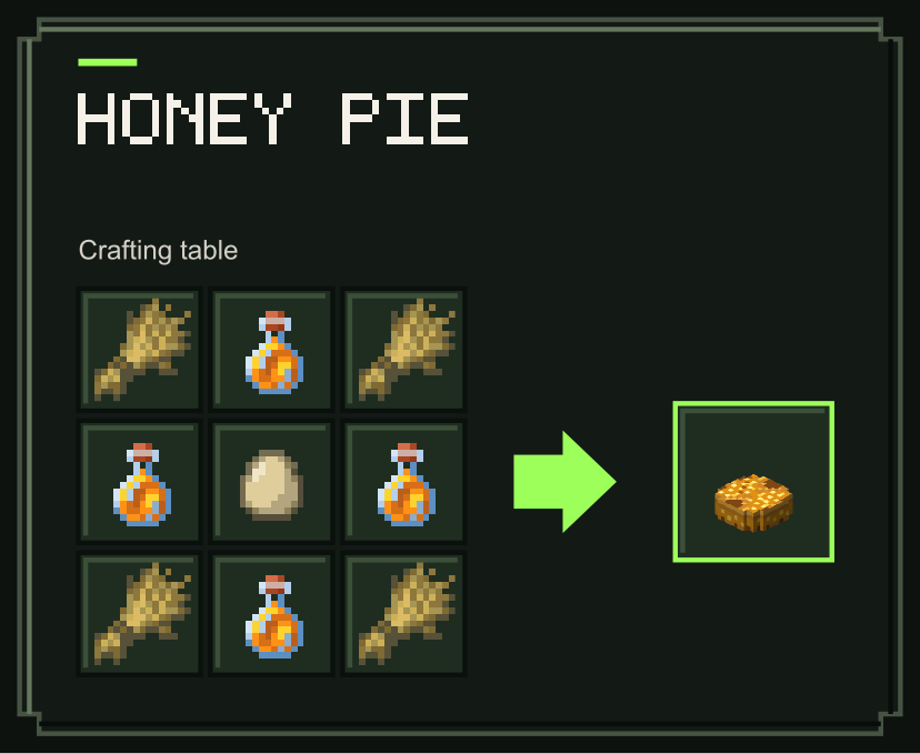 Honey Pie recipe