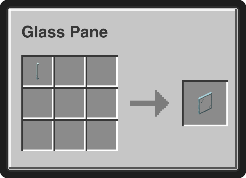 Seamless Glass Pane to Glass Pane recipe