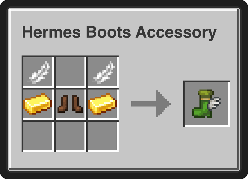 Hermes Boots accessory recipe